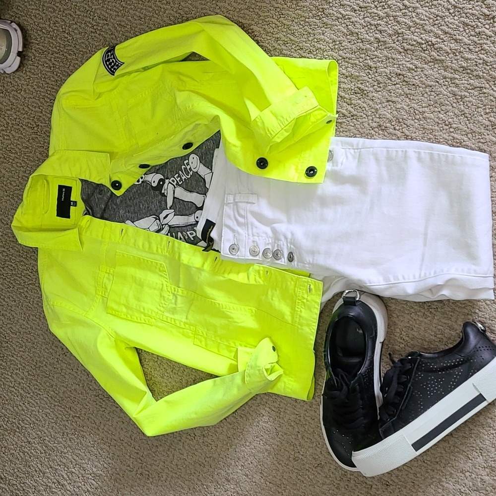 Hurley Neon Yellow Jacket